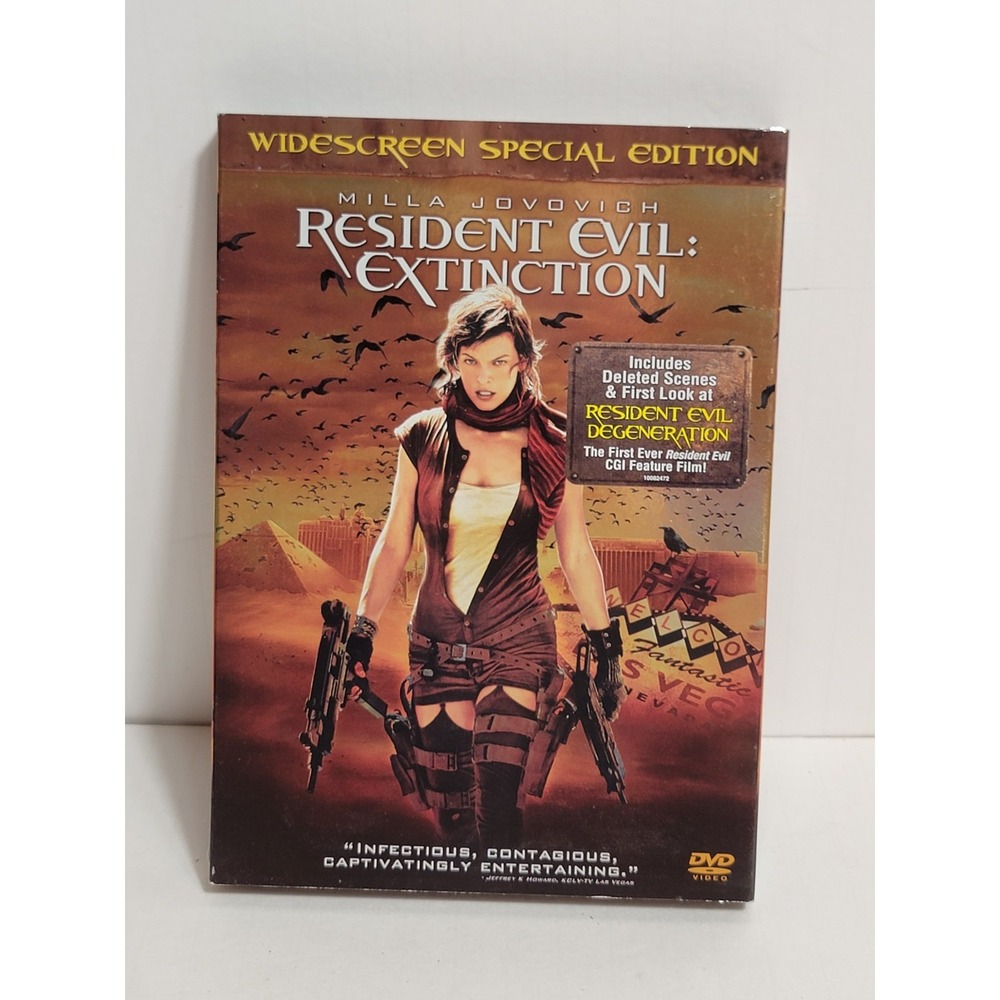 Resident Evil Extinction DVD 2007 2-Disc Limited Edition 043396247703